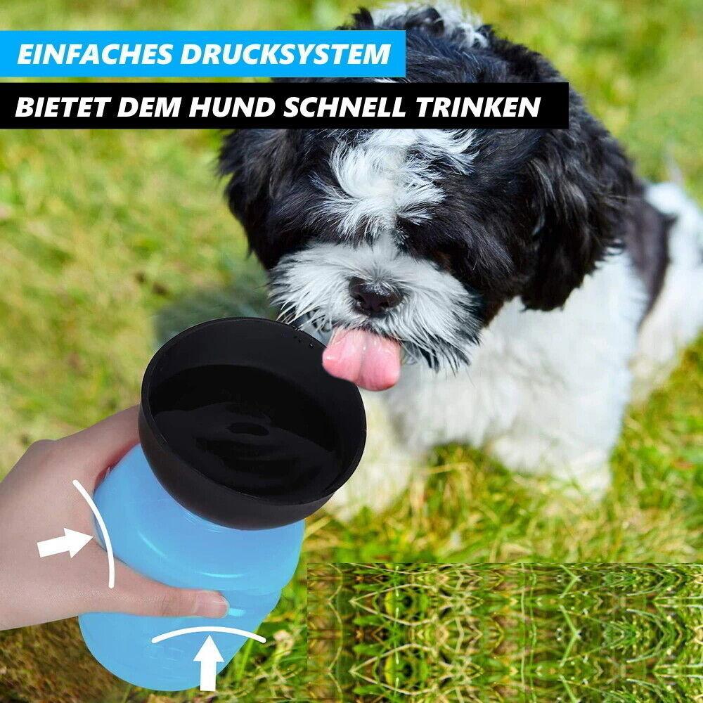TRINKY Hundetrinkflasche Hunde Wasserflasche Trinknapf Wassernapf Trinkflasche