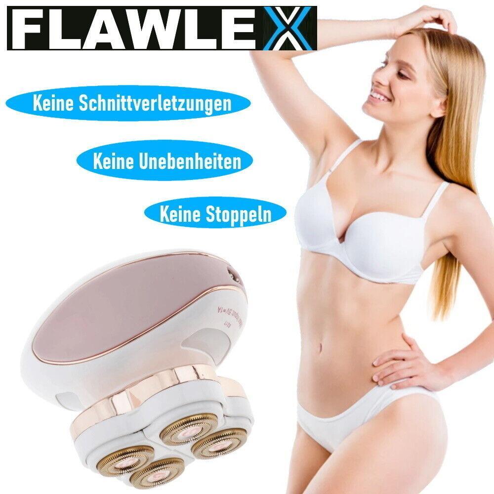 FLAWLEX Haarentferner Epilierer Körper Gesicht Beine Arme Flawless Body Shaver
