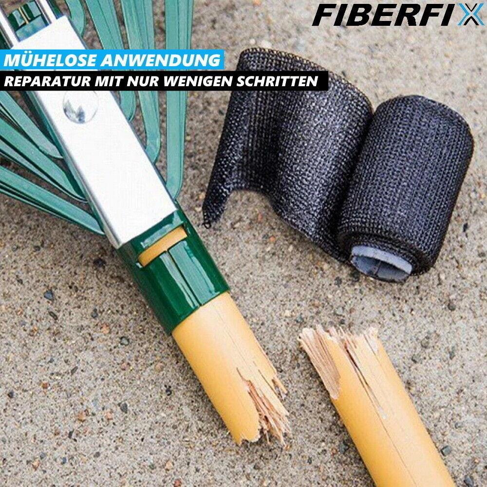 FIBERFIX Reparaturband Auspuff Universal Fiberglas Panzerband Gewebeband Fixier