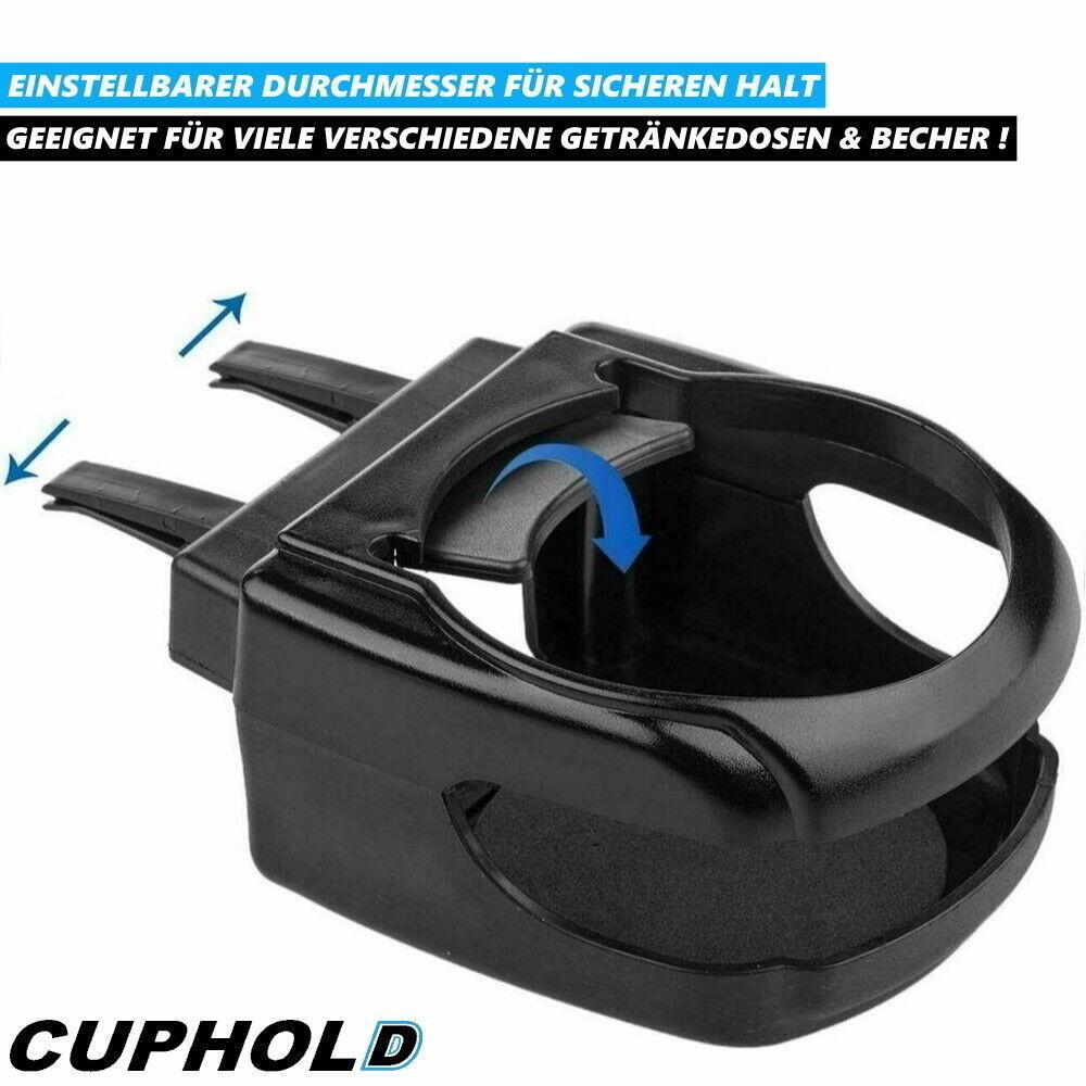 CUPHOLD Auto Becherhalter Getränkehalter Dosenhalterung Thermobecher Lüftung 2er