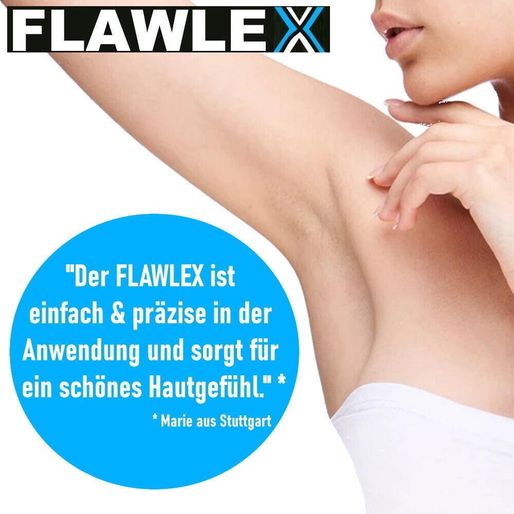 FLAWLEX Haarentferner Epilierer Körper Gesicht Beine Arme Flawless Body Shaver
