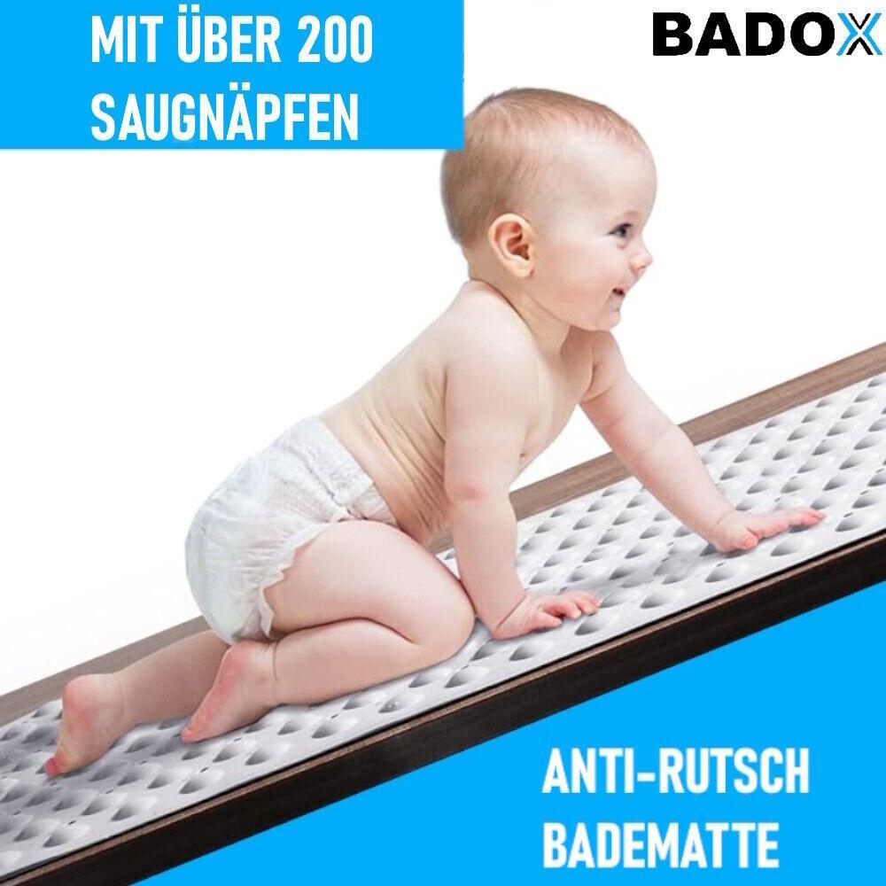 BADOX Badewannenmatte Duschmatte Matte Badewanneneinlage Rutschfest Duscheinlage
