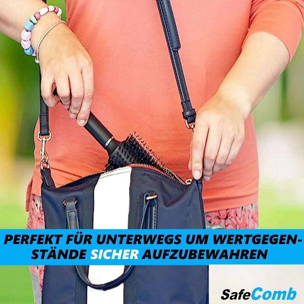 SAFECOMB Haarbürste Geldversteck Safe Tresor Geheimfach Geld Geheimversteck