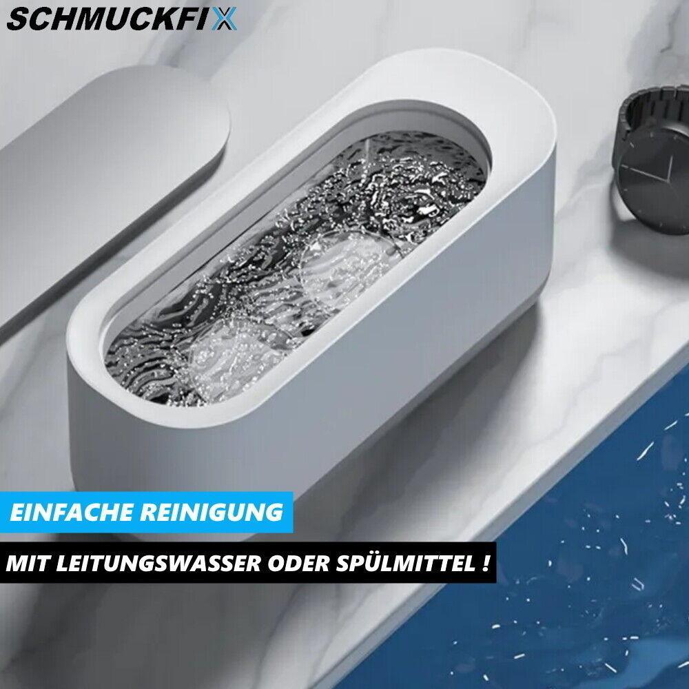 SCHMUCKFIX Ultraschallreiniger Ultraschallreinigungsgerät Brillen Uhren Schmuck