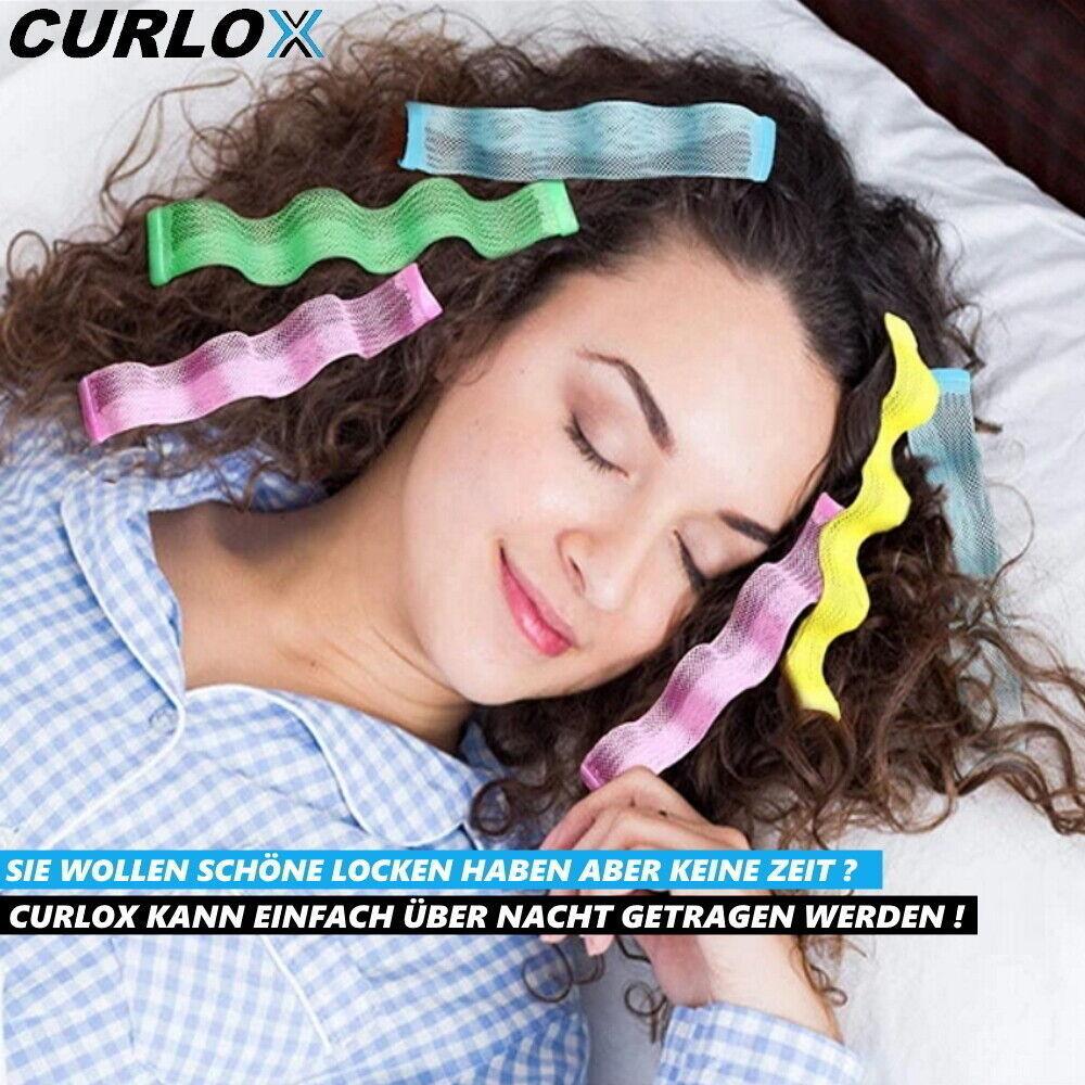 CURLOX Spirallocken Lockenwickler Set Spiral Locken Hair Curler Rollen