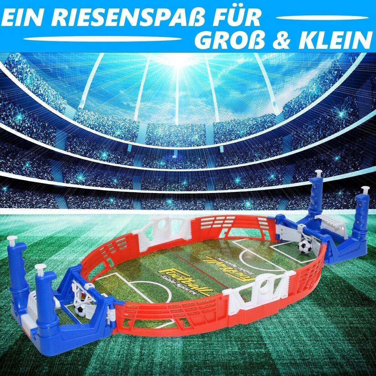 FOOTKICKS Mini Fußball Tischkicker Tisch Flipper Fußballtisch Tischfußball klein