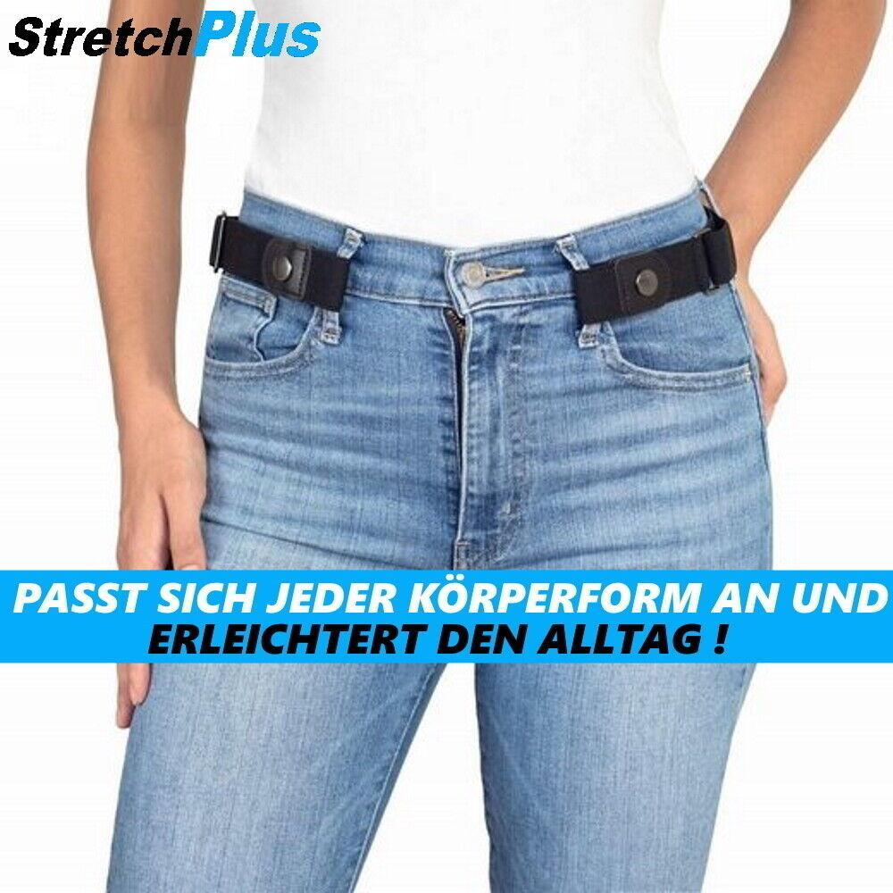 StretchPlus Elastischer Gürtel Ohne Schnalle Schnallenfreier Stretch Gürtel