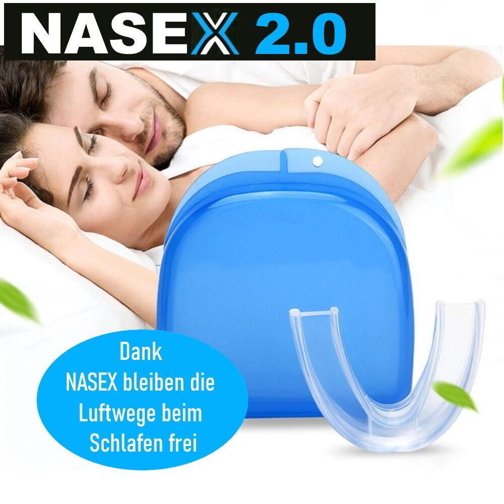 NASEX Premium Nasenspreizer & Schnarchschiene Schnarchen Sport Fitness Version2