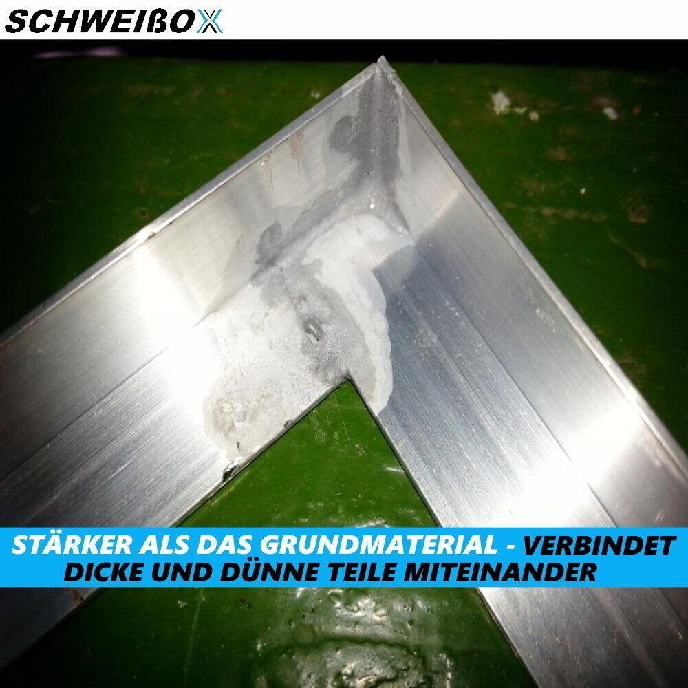 SCHWEIßOX Praktische Einfache Alu Schweissstäbe Schweissdraht Niedertemperatur