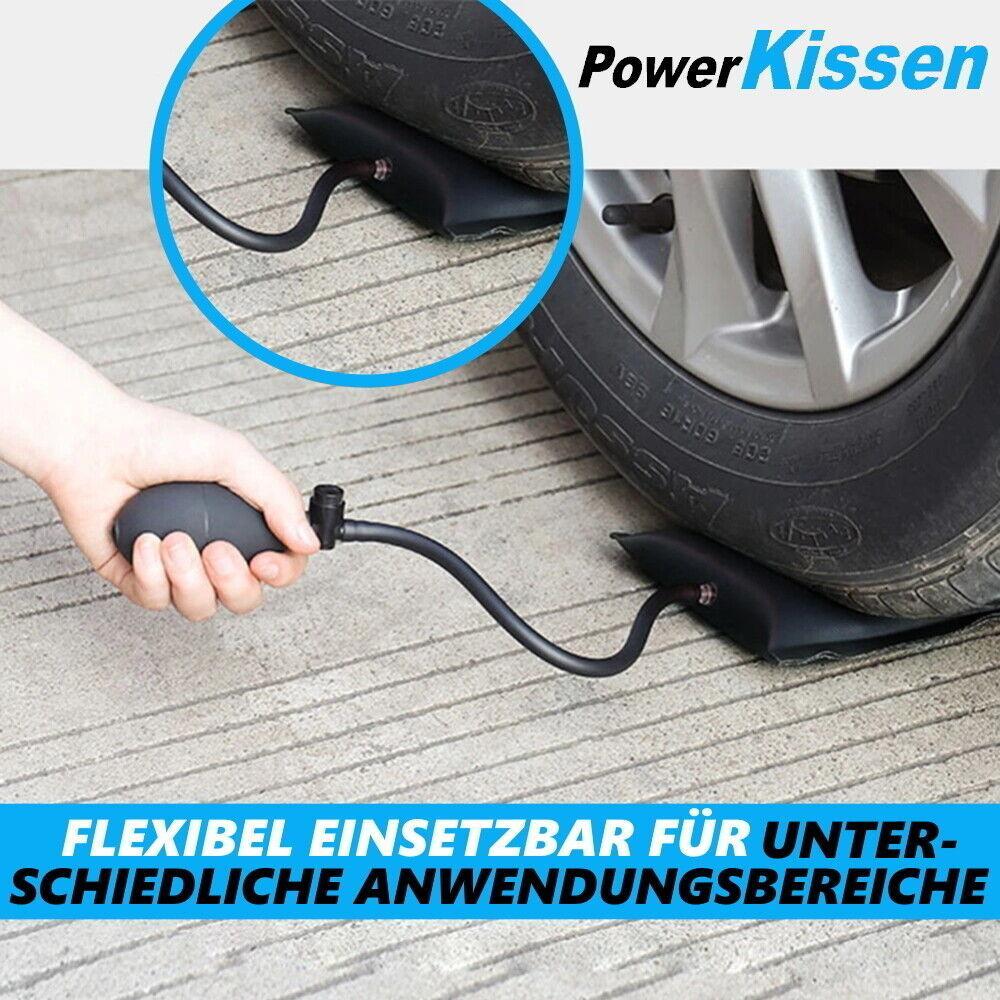 PowerKissen Montagekissen Spreizkissen Montagehilfe Hebel Luftkissen Spanner