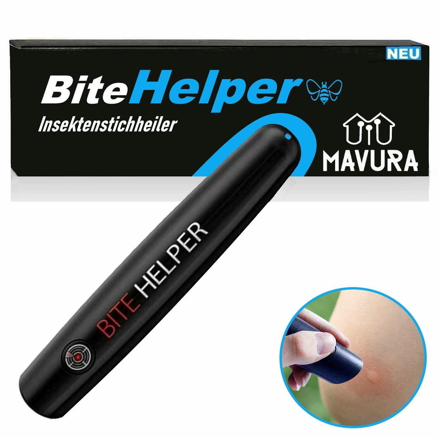 BiteHelper Pen Elektronischer Stichheiler Insektenstiche Mückenstich Juckreiz