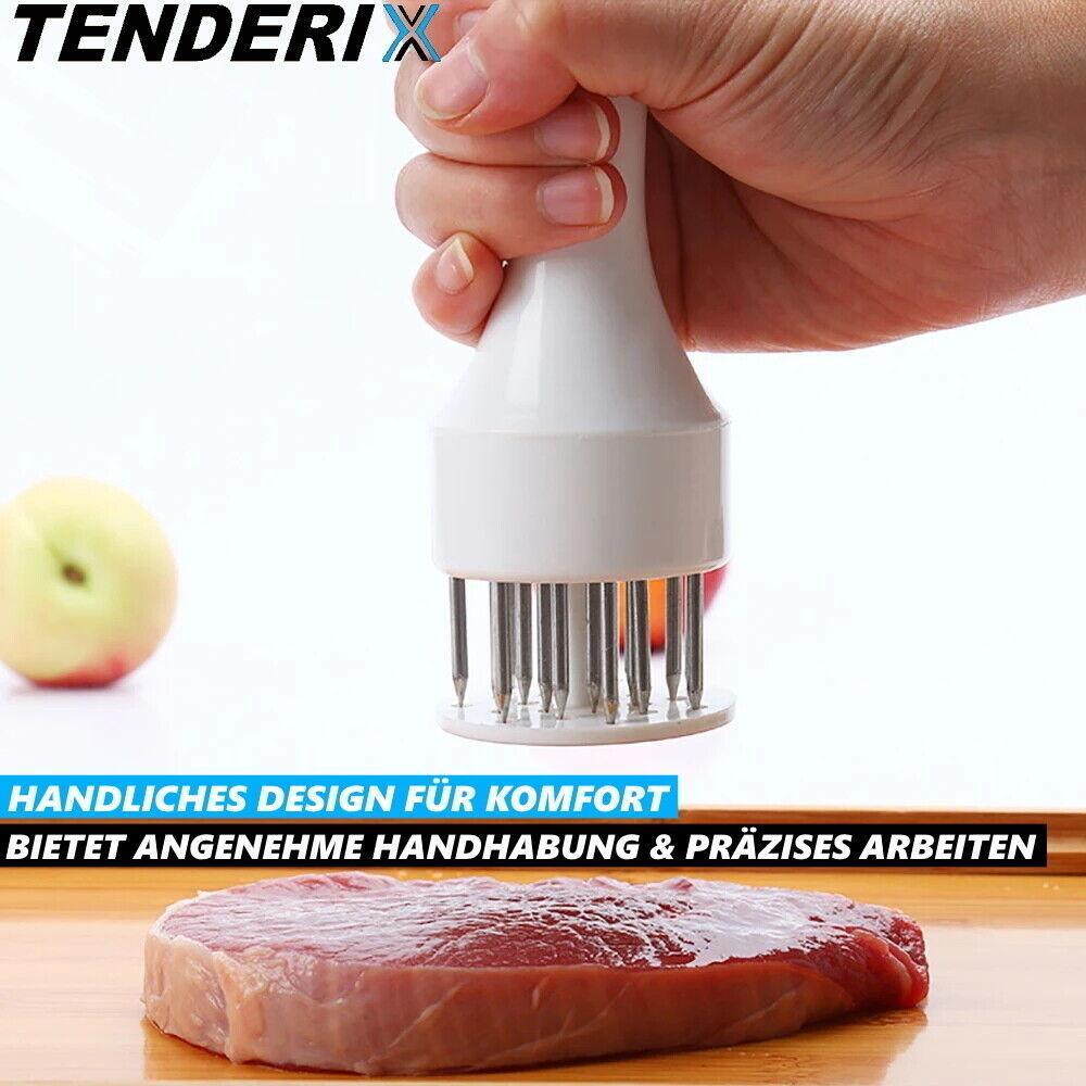 TENDERIX Steaker Fleischklopfer Fleischstecher Fleischhammer Tenderizer