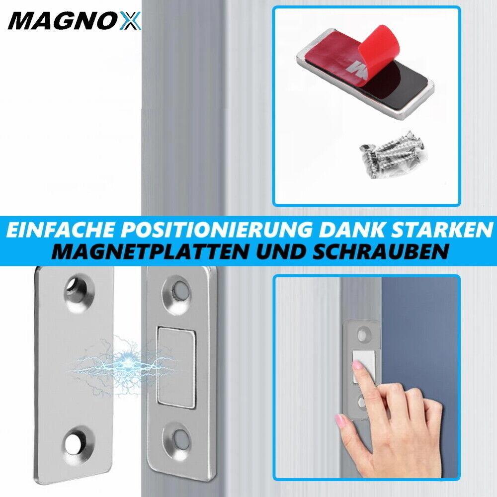 MAGNOX Magnetschnäpper Tür Fenster Schnäpper Schnapper magnetisch selbstklebend 