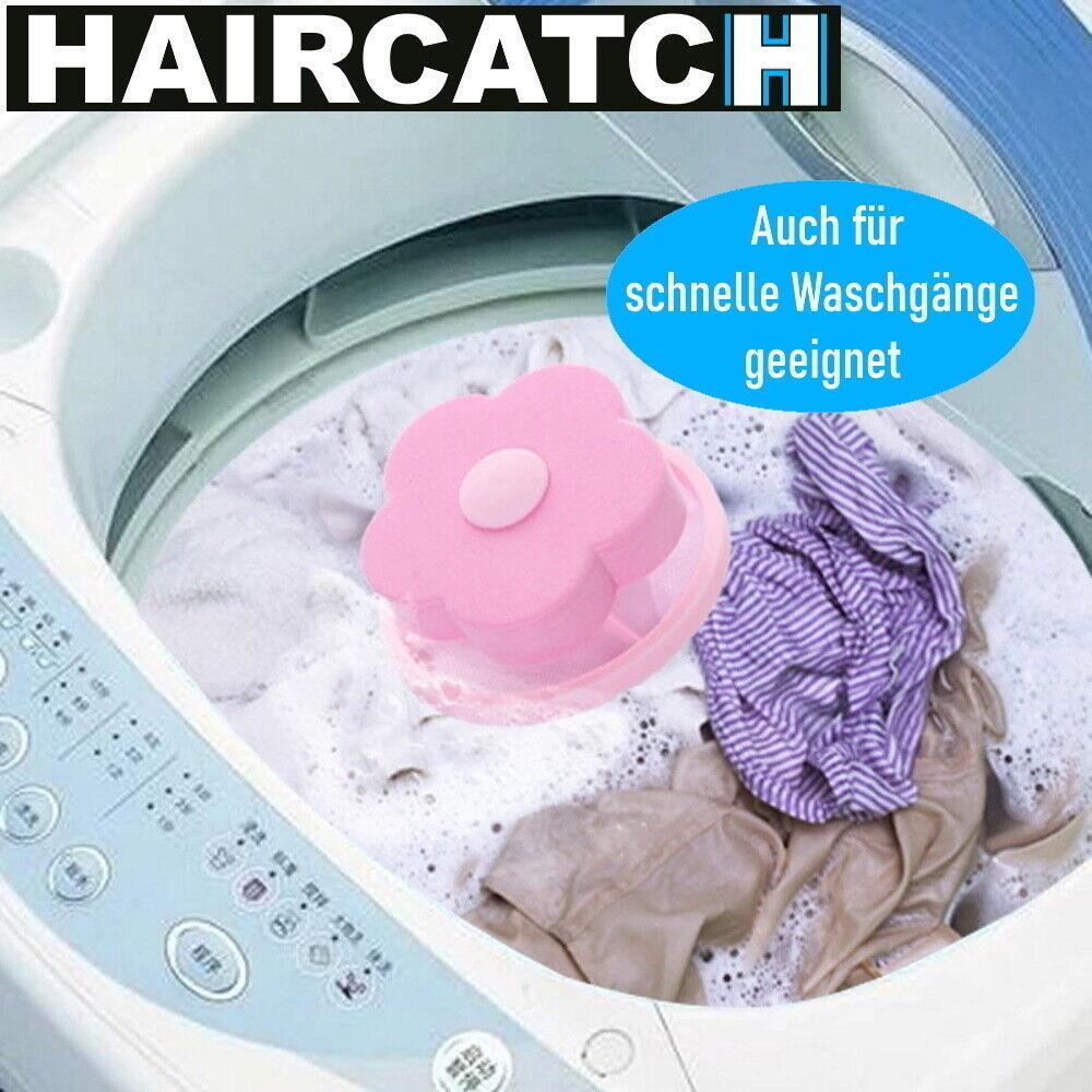 HAIRCATCH Tierhaarentferner Haarfänger Waschmaschine Waschmaschinen Haarfrei Pad
