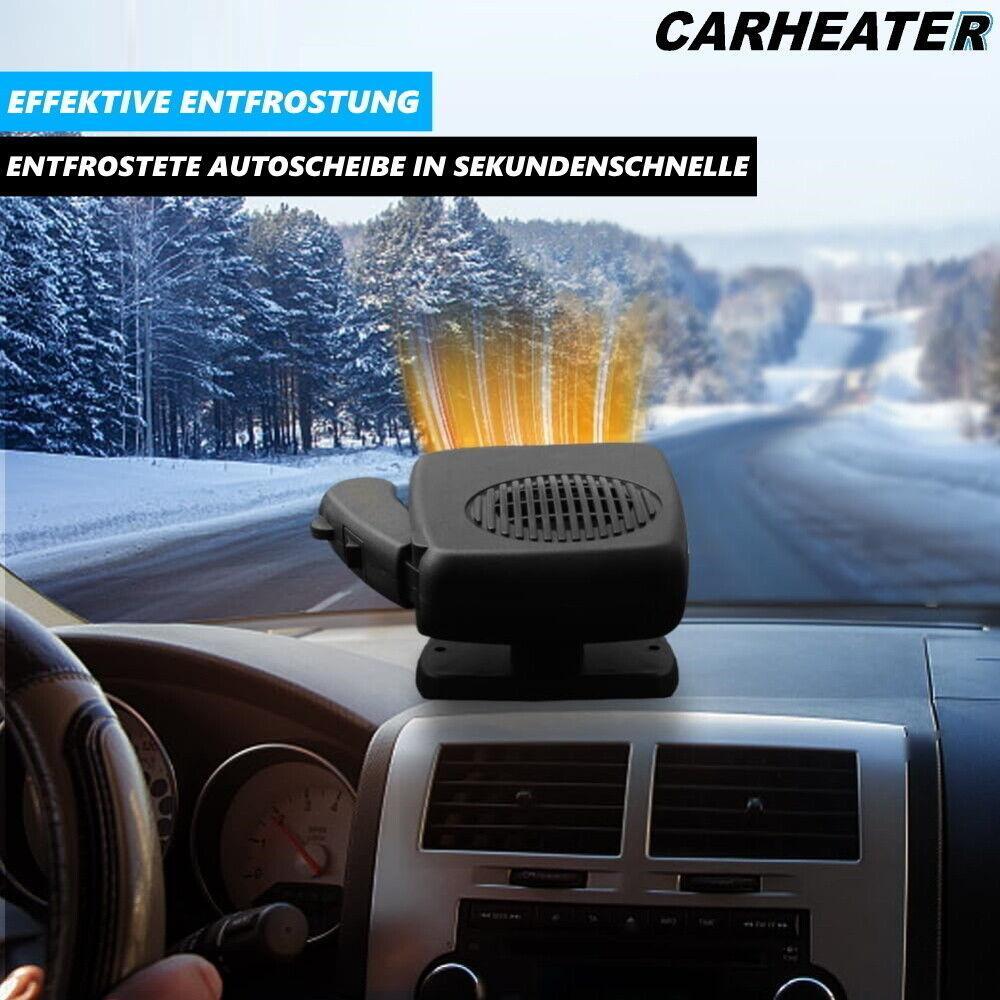 CARHEATER Heizlüfter Autoheizung Zusatzheizung 12V Defroster Scheibenenteiser