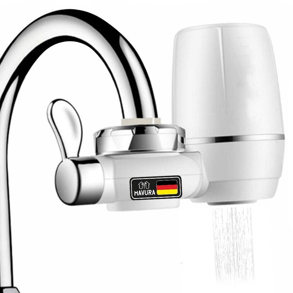 CrystalClean Wasserhahnfilter Wasserfilter Wasserreiniger Leitungswasserfilter