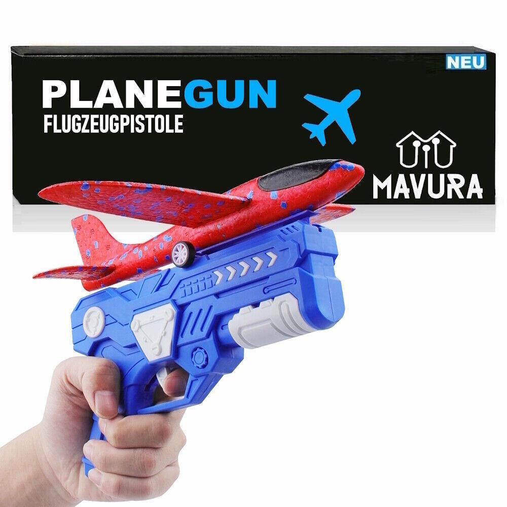 PLANEGUN Flugzeug Katapult Pistole Flugzeugwerfer Styropor Wurfgleiter Launcher