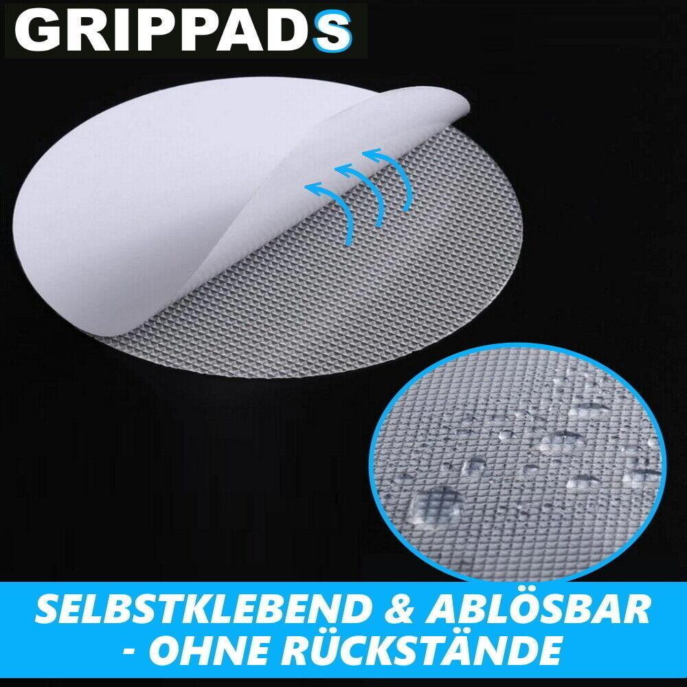 GRIPPADS Anti-Rutsch Aufkleber Badewanne Dusche XXL Sticker Streifen Pads 18x