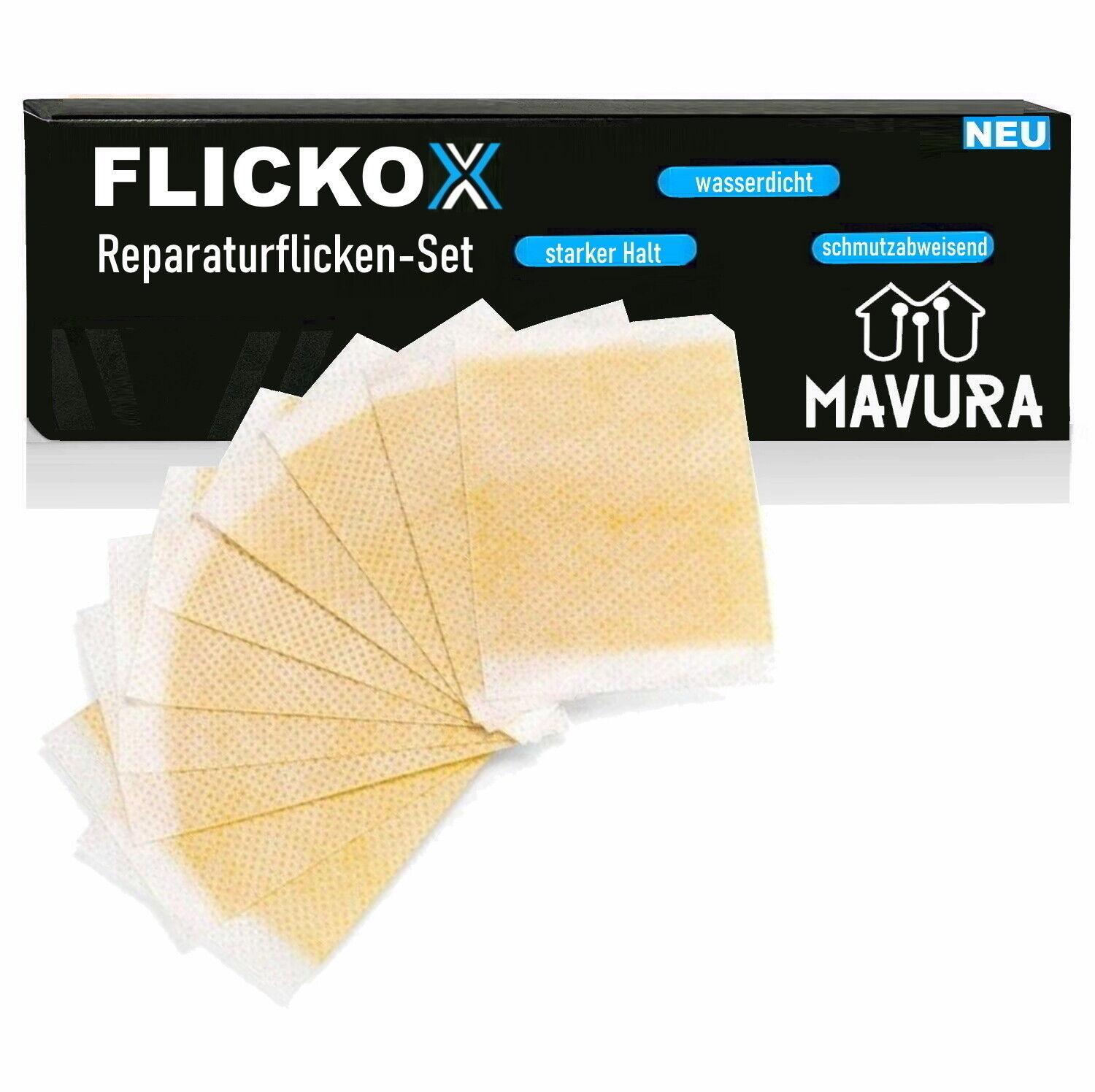 FLICKOX Reparaturflicken Set Pool Reparatur Flicken Poolflicken 18 Stück
