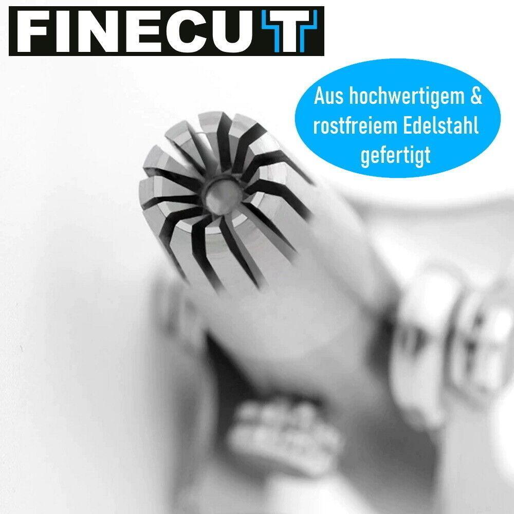 FINECUT Nasenhaarschneider Nasenhaartrimmer Ohrhaartrimmer Nase Ohr Haartrimmer
