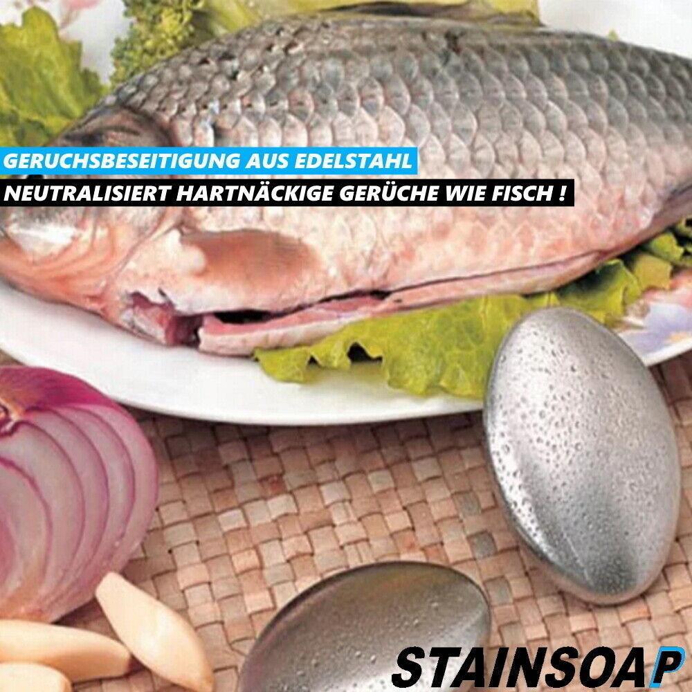 STAINSOAP Stahlseife Geruchskiller Geruchsbeseitigung Geruchsentferner