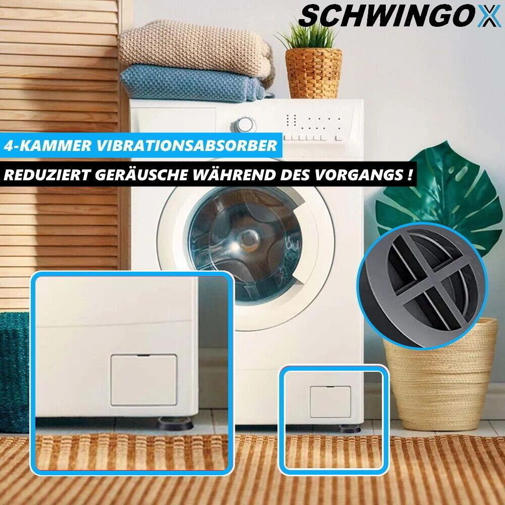 SCHWINGOX [4x] Schwingungsdämpfer Waschmaschine Vibrationsdämpfer Gummifüße
