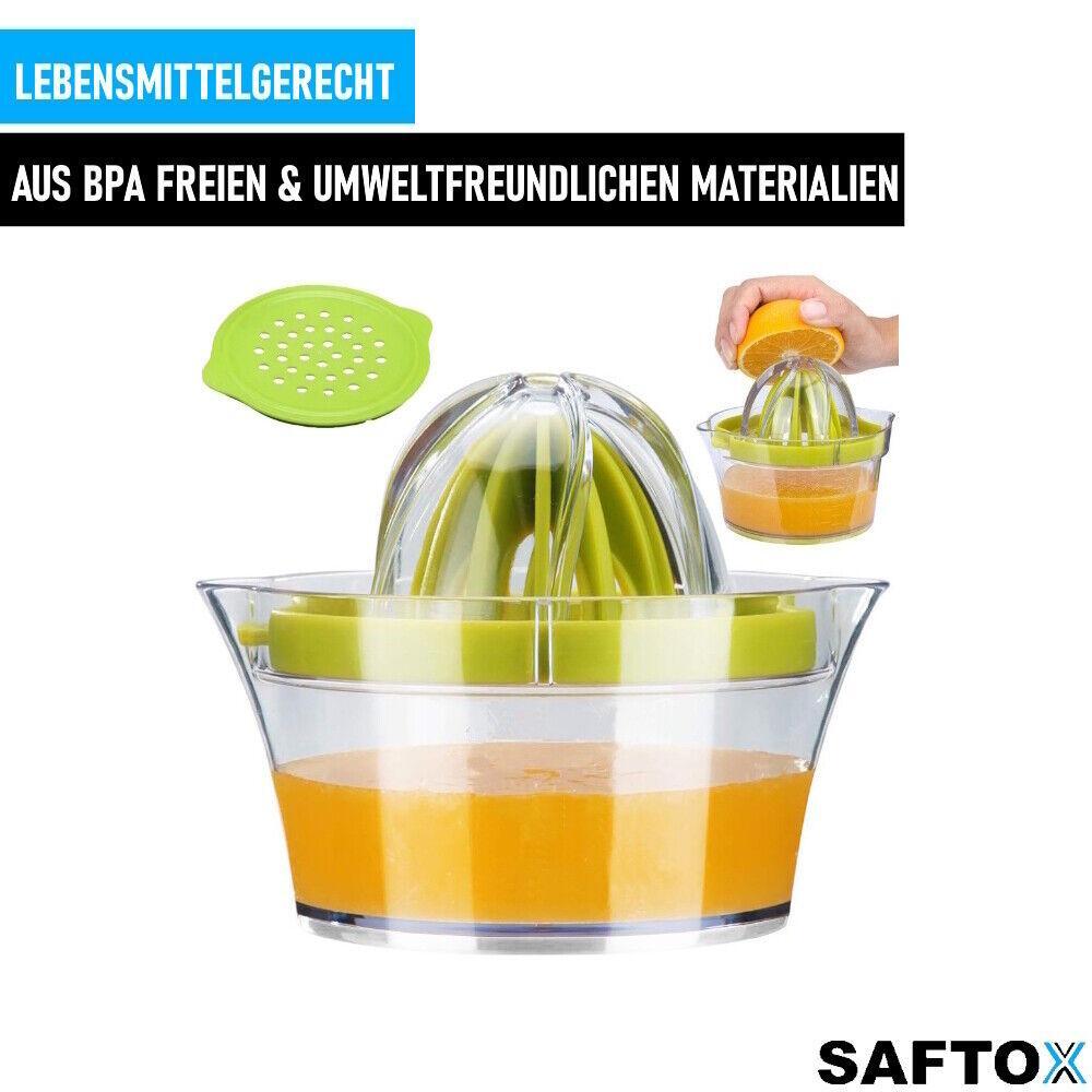 SAFTOX Orangenpresse Saftpresse Zitronenpresse Zitruspresse Handpresse Entsafter