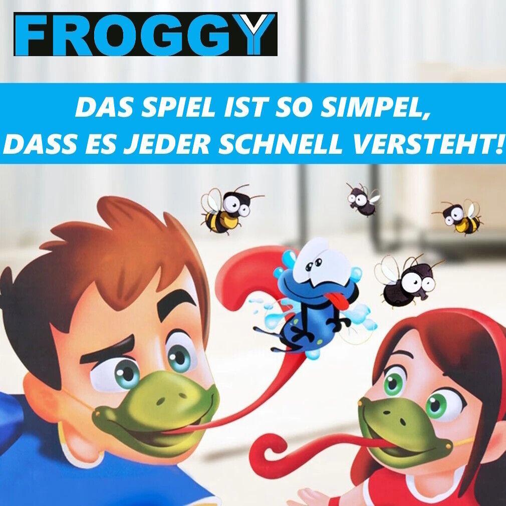 FROGGY Fängst du den Käfer? Familienspiel Gesellschaftsspiel Partyspiel ab 4J.