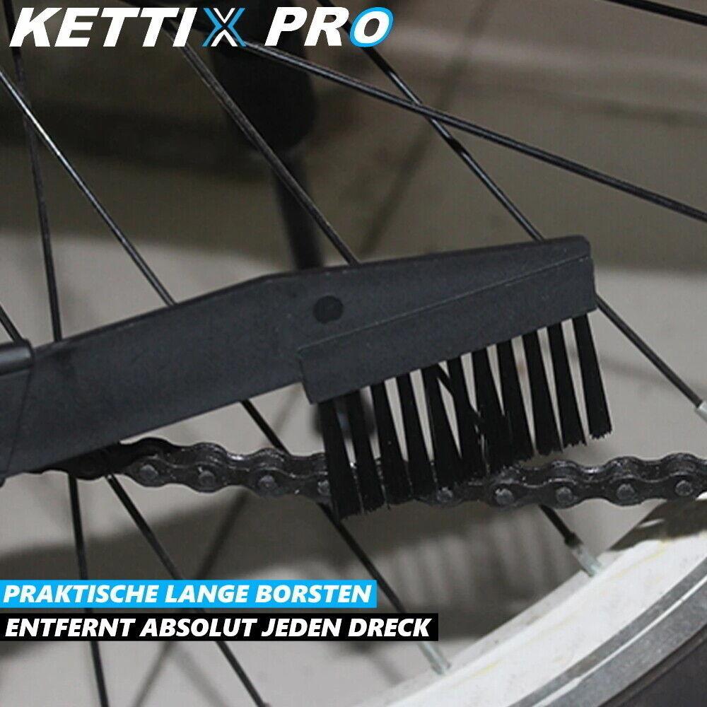 KETTIX PRO Pro Fahrrad Kettenreinigungsset Kettenreinigungsgerät Reiniger