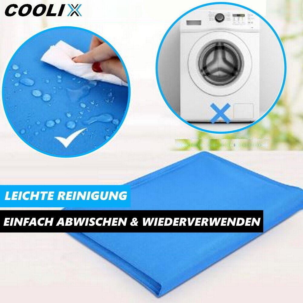 COOLIX Hunde Kühlmatte Kühlunterlage Kühldecke Kältematte Gelmatte selbstkühlend