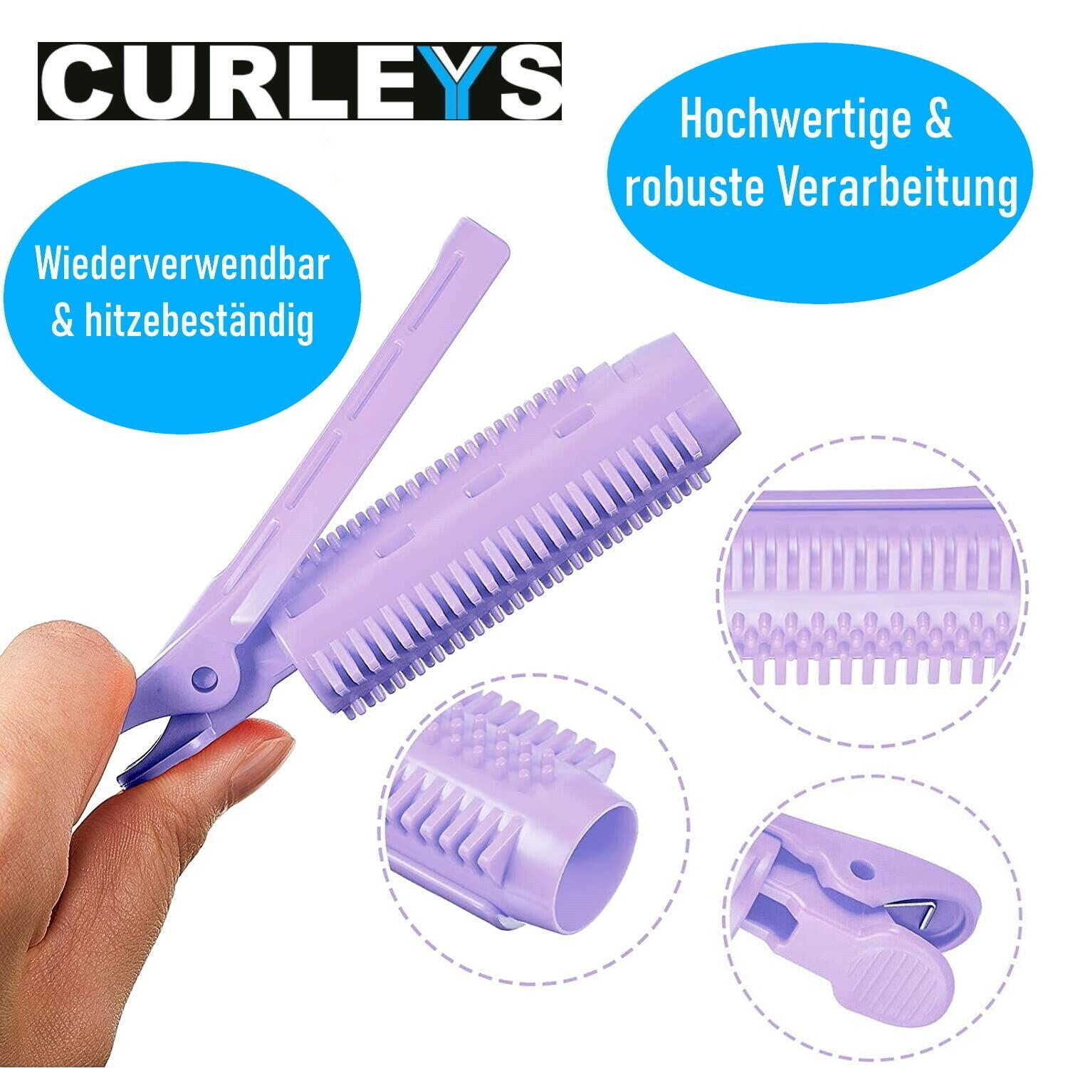 CURLEYS Hair Voluminizing Clips Lockenwickler Haarwurzelclips Haar Volumen [3er]