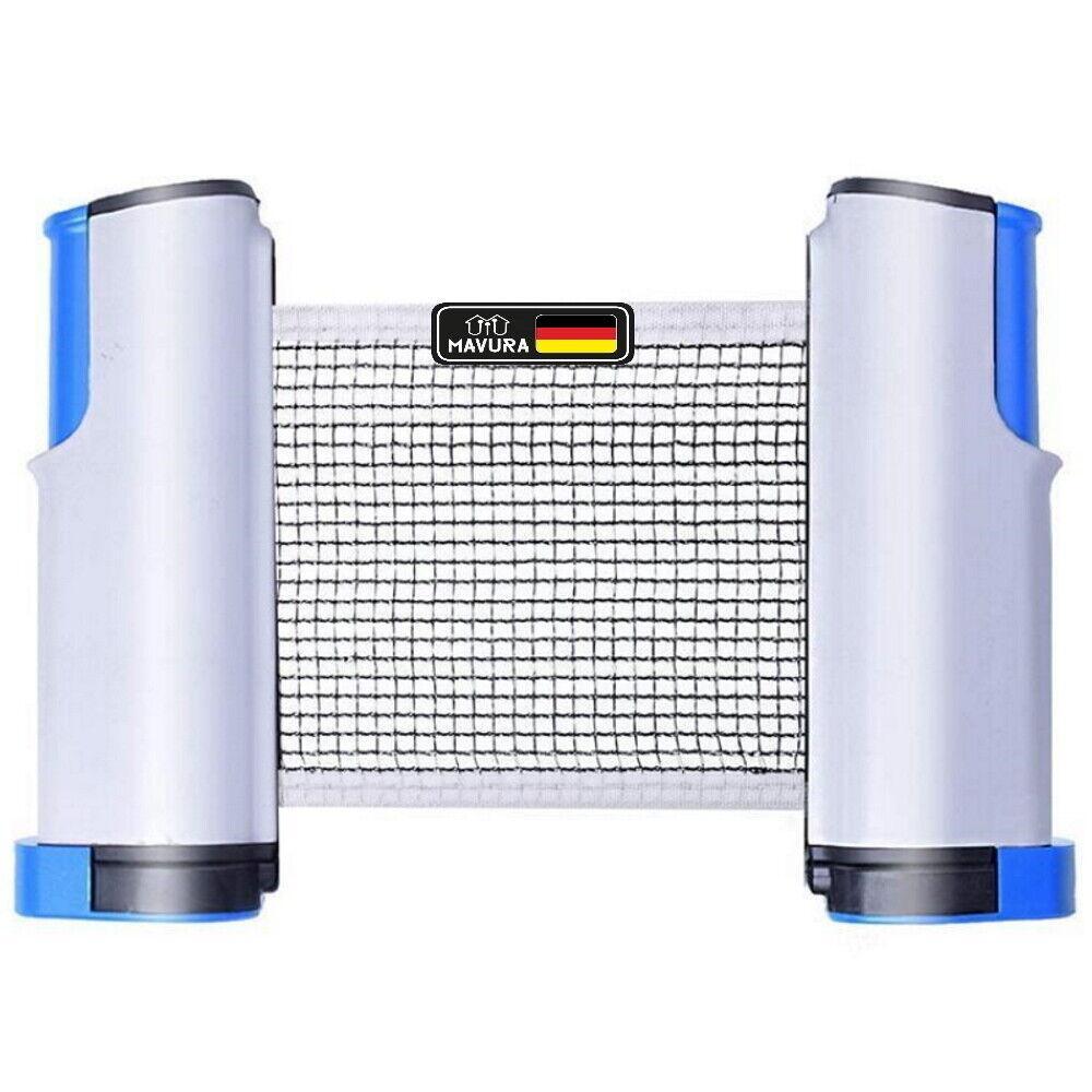 TENNOX Tischtennisnetz ausziehbar Ping Pong Netzgarnitur für jeden Tisch Outdoor