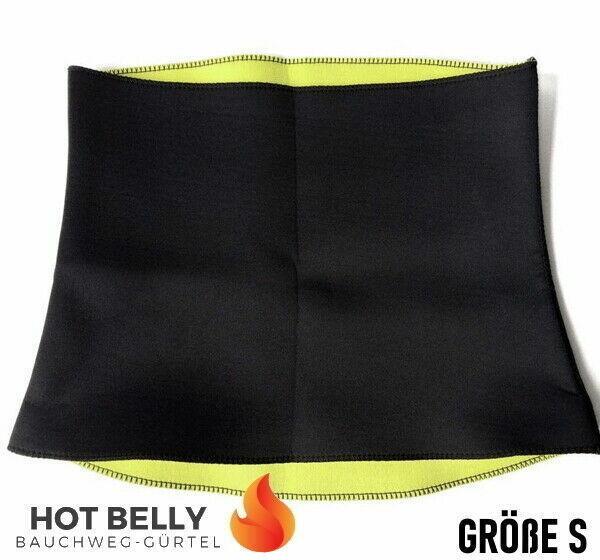 HOTBELLY Bauchweggürtel Belt Abnehmen Bauchtrainer Schwitzgürtel Neopren Gürtel