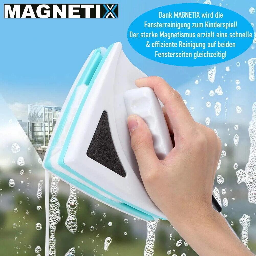 MAGNETIX magnetischer Fensterreiniger Glaswischer Fensterputzer Fensterwischer