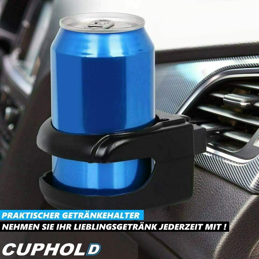 CUPHOLD Auto Becherhalter Getränkehalter Dosenhalterung Thermobecher Lüftung 2er