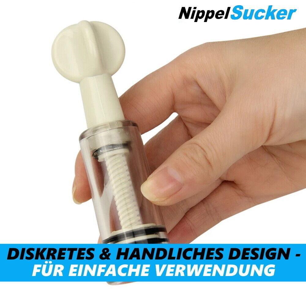 NippelSucker Nippel Sauger Sucker Brustpumpe Brustwarzensauger Stillhilfe 2erSet