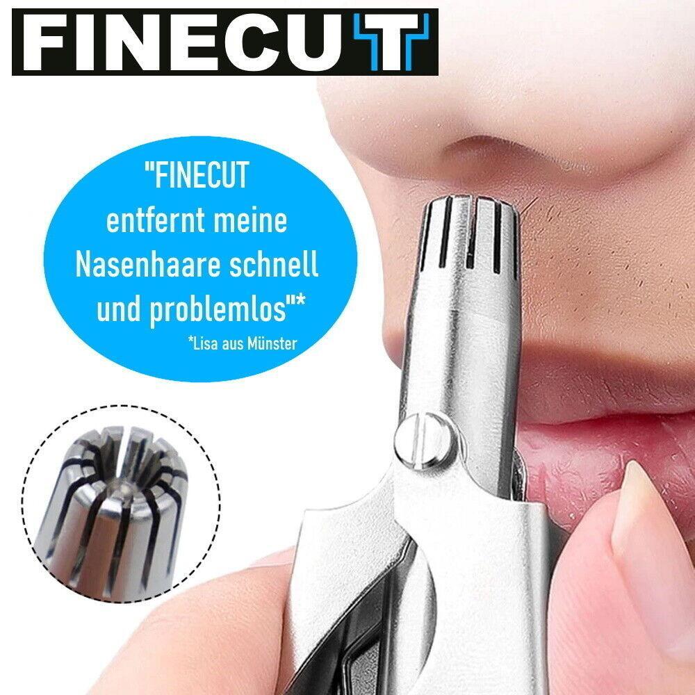 FINECUT Nasenhaarschneider Nasenhaartrimmer Ohrhaartrimmer Nase Ohr Haartrimmer