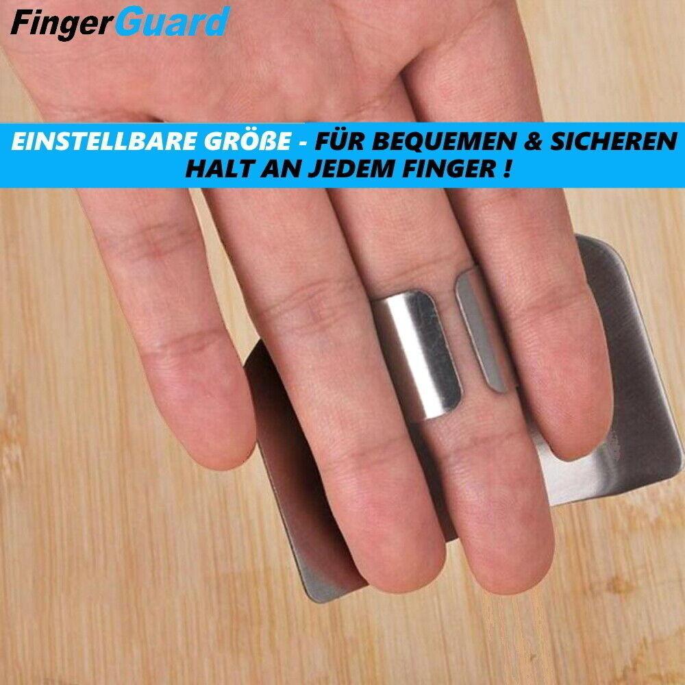 FingerGuard Finger Schutz Küche Messer Schneidehilfe Gemüse Fleisch Handschutz