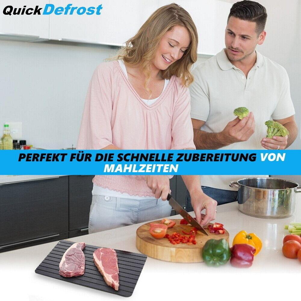 QuickDefrost Magische Auftauplatte Auftaubrett schnelle Auftauhilfe Defroster