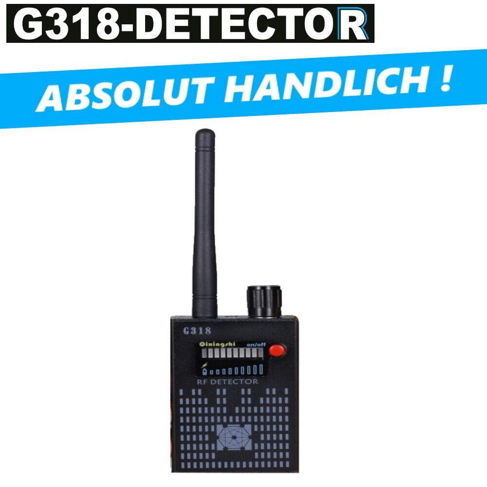 G318-DETECTOR Super Tracker GPS Wanzen Detektor Wanzenfinder Handy Cam Wifi Funk