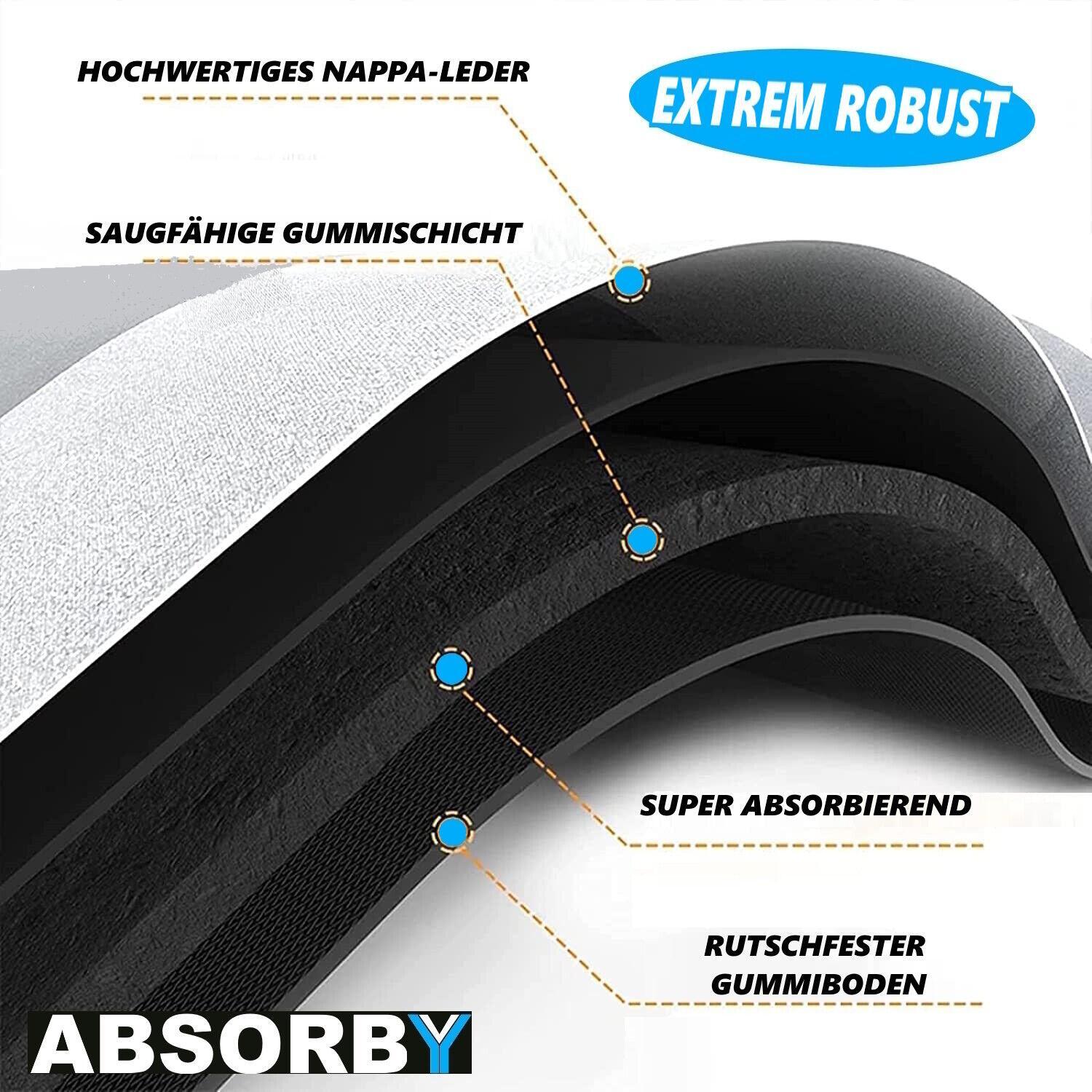ABSORBY Absorbierende Duschmatte Duschvorleger Badvorleger Badematte Badteppich