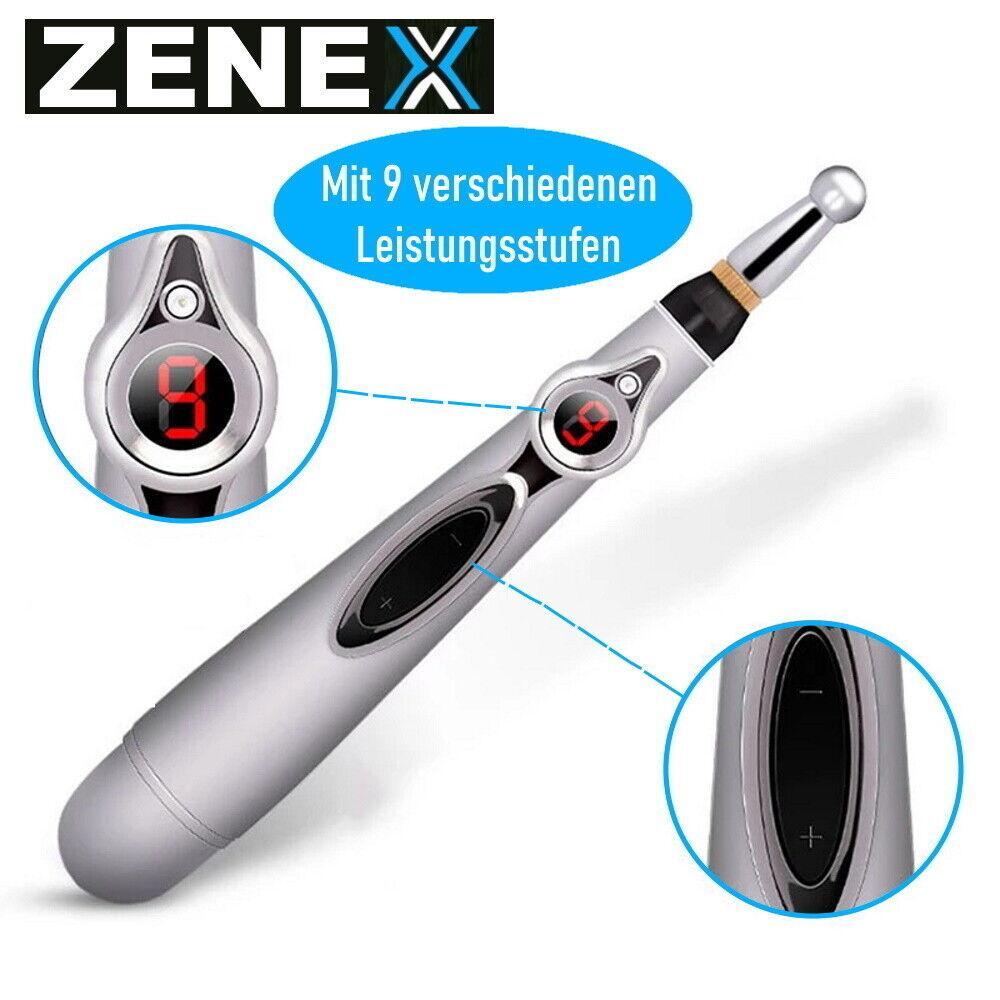 ZENEX Elektrischer Akupunkturstift Puls ACP Elektro Stimulation Massagestift