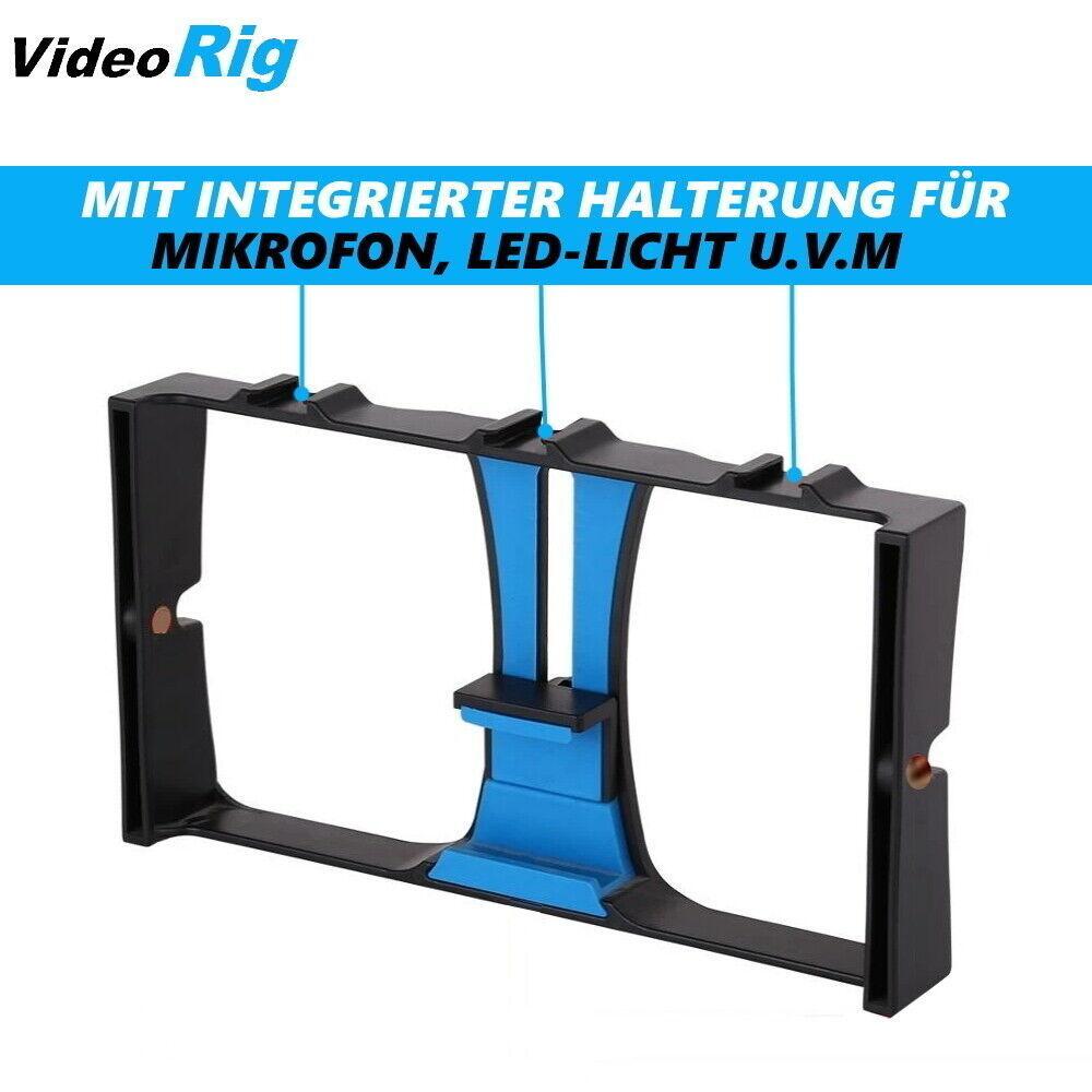 VIDEORIG Smartphone Stabilisator Videos & Fotografie Filmerstellung Videomaker