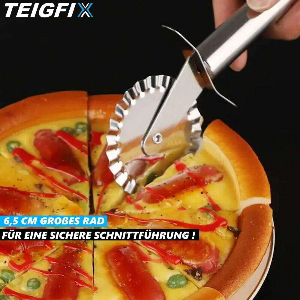 TEIGFIX Teigrad Ravioli Rad Teigtaschenrad Teigschneider Maultaschenrad