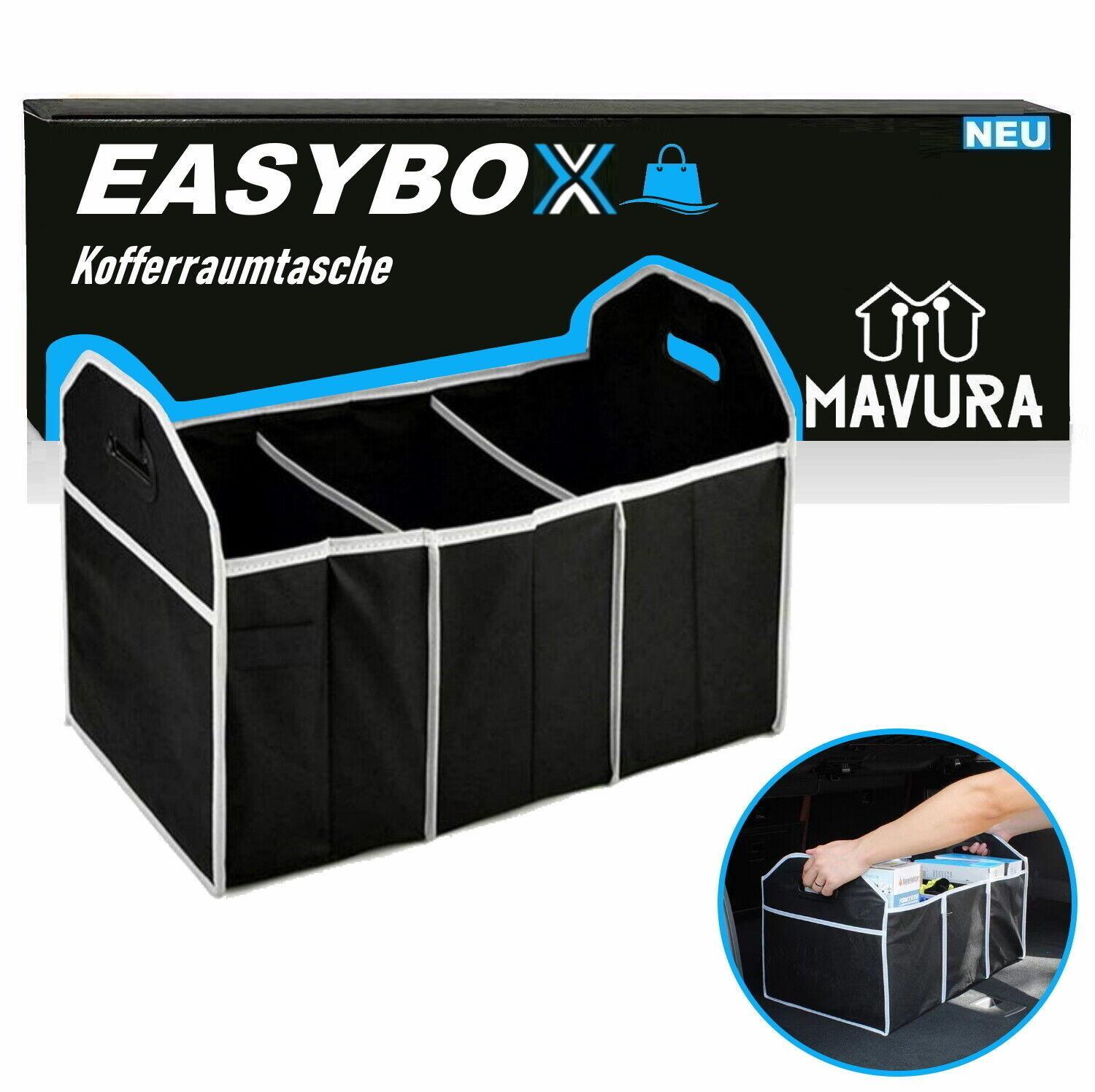 EASYBOX Kofferraum Organizer Kofferraumtasche Aufbewahrungsbox faltbare Tasche