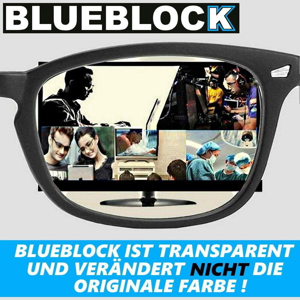 BLUEBLOCK Blaulichtfilter Brille Computer Fernsehen Anti Blaulicht Lesebrille