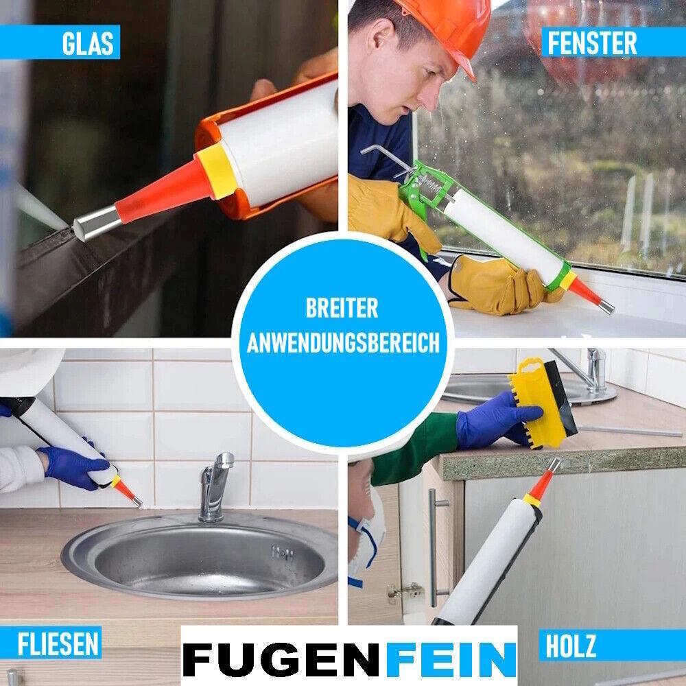 FUGENFEIN Kartuschenspitzen Silikon Dichtungsdüsen Silikonspitzen 20 Fugendüsen