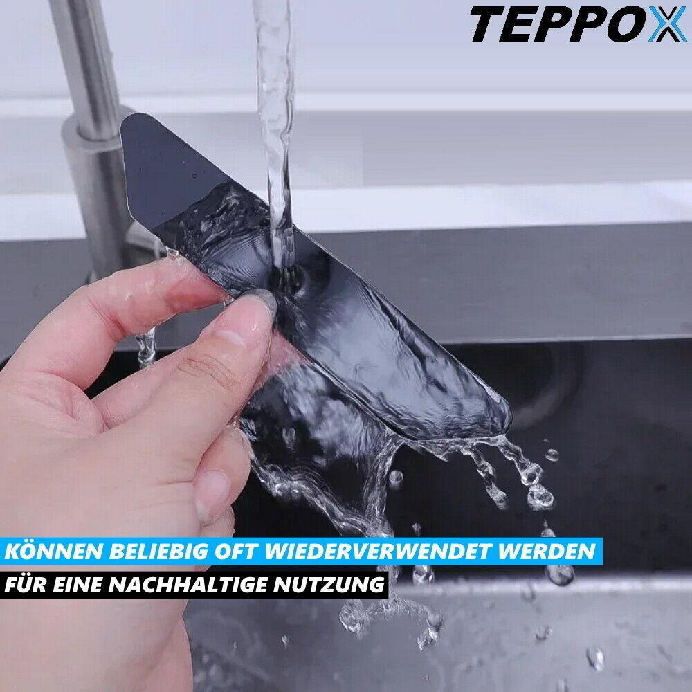 TEPPOX Teppichstopper Anti-Rutsch Aufkleber Stopper Pads Teppichgreifer [4er]