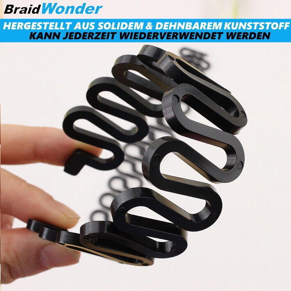 BraidWonder Flechtwunder Flechthilfe Frisurenhilfe Braider Flechten Haaren [3er]