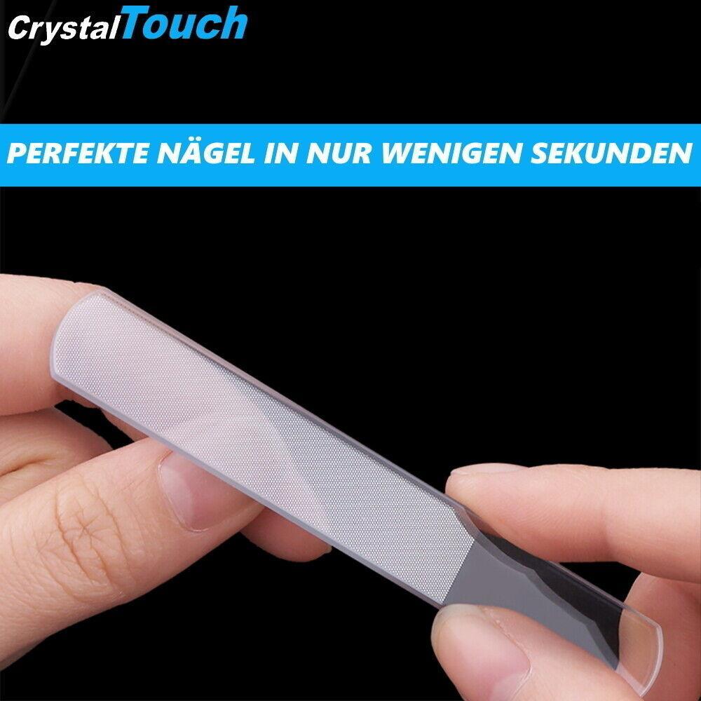 CrystalTouch Nano Glasfeile Glasnagelfeile Profi Kristall Nagelfeile Maniküre